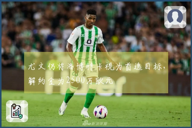 尤文仍将洛博特卡视为首选目标，解约金为2500万欧元
